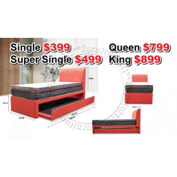 2 in 1 Bed PVC/Fabric 1006